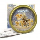 Mark Feldstein Musical Clock 12 Hour Make a Wish Angel Christmas Carol w/ Box