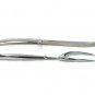 Carvel Hall Carving Knife Fork Stainless Steel Professional Cutlery Set w/ Box