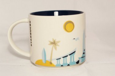 Starbucks 2016 You Are Here Collection California White Coffee Mug Cup 14 Oz