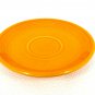 Fiesta Homer Laughlin Cup Saucer Set Orange Lead Free 6 Oz Made in USA