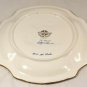 Fitz and Floyd Essentials Holiday Bells Cookie Canape Plate Handcrafted 8 5/8"