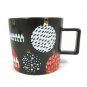 Starbucks 2016 Christmas White Red Black Ball Ornaments Coffee Mug Cup 12 Oz