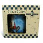 Center Street Design Blue Coffee Mug Cupe Red Lidded Cozycups 8 Oz
