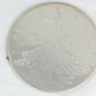International Silver 7 Piece Coaster Set Silverplated Christmas Tree 3 3/8"