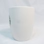 Starbucks 2007 Set of 2 White Tapered Coffee Mug Cup Mermaid Siren Logo 10.2 Oz