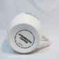 Starbucks 2007 Set of 2 White Tapered Coffee Mug Cup Mermaid Siren Logo 10.2 Oz