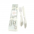 Set of 2 1970's Carving Set  Knife Fork Stainless Steel w/ Original Box
