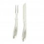 Set of 2 1970's Carving Set  Knife Fork Stainless Steel w/ Original Box