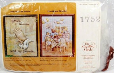 The Creative Circle Father In Heaven Hear My Prayer Embroider Kit #1752