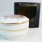 M J Hummel White Porcelain Trinket Box Spring Basket Made in Germany