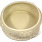 Potpourri Designs Porcelain Round Covered Trinket Box with Rose Design 6 1/4"