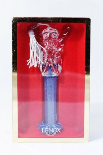 Lenox Angel Ornament Crystal Glass Tassel Tidings Holiday Christmas