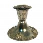 Godinger 20th Century Baroque Set of 2 Silver Plated 4" Candlesticks w/ Box