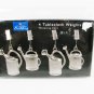 HD Designs Outdoors Stainless Grilling Tablecloth Weights Watering Cans 4 Pcs