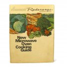 Amana Radarange New Microwave Oven Cooking Guide Cookbook 3 Ring Binder 1972