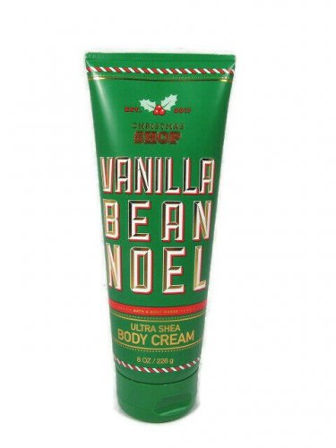 Bath & Body Works Christmas Shop Vanilla Bean Noel Ultra Shea Body Cream 8 Oz