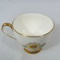 Taylor & Kent Tea Cup and Saucer Set White Floral Roses Fine China