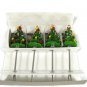 Spode Christmas Tree Set of 4 Canape Forks Cocktail