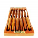 Set of 6 Town & Country Steak Knives w/ Fleetwood Handle by Washington Forge