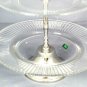 Shannon Crystal by Godinger Fire & Ice Crystal Three Tier Server Trays 21.5