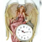Wantech Int'l OK Lighting Angel Wall Clock CL 4411 Quartz 13 x 18 Wantech Int'l OK Lighting Angel Wall Clock CL 4411 Quartz 13 x 18