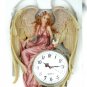 Wantech Int'l OK Lighting Angel Wall Clock CL 4411 Quartz 13 x 18