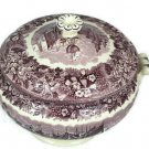 Wedgwood of Etruria Ferrara Plum Covered Vegetable Casserole Serving Dish