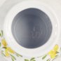 Anna Maioliche Majolica Ceramic White Teapot Floral 48 Oz