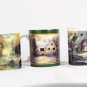 Thomas Kinkade Painter of Light Set of Ceramic Bowl w/ 3 Cups Mugs