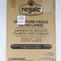 Regalo Easy Open Extra Wide Metal Walk Through Safety Gate White Model 1185DS