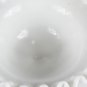 Fenton Hobnail White Milk Glass Saucer Bowl Footed Dish Creamer Sugar Bowl