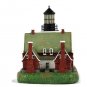 Lefton 1998 Historic Collection Block Island American RI Lighthouse