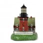 Lefton 1998 Historic Collection Block Island American RI Lighthouse