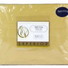 Miranda Haus Egyptian Cotton Superior Split King Gold Sheet Set 300 Thread Count Miranda Haus Egyptian Cotton Superior Split King Gold Sheet Set 300 Thread Count