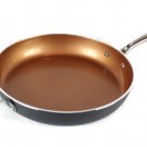 Gotham Steel Diamond As Seen on TV Non Stick Ceramic Copper Frying Pan 14"