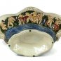 Capodimonte Italy Handpainted Tureen Dish Lidded Baby Cherub Palm Trees 19"