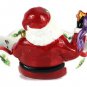 Noble Excellence Signature Home Collection Ceramic Santa Candy Bowl 10"