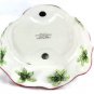 Noble Excellence Signature Home Collection Ceramic Santa Candy Bowl 10"