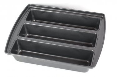 Hero Your Kitchen Three In One Lasagna Pan Black Non-Stick Coating 15 x 12