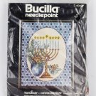 Bucilla Hanukkah' Persian Crewel Wool Yarn Needlepoint Kit 60609