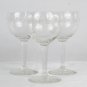 Princess House Heritage Crystal Clear Set of 4 Wine Cocktail Goblets 4Oz