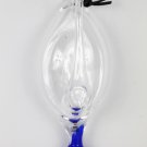 Vintage SKRUF Clear Glass The Spout Barometer Thunderbottle Wall Mounted