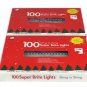 Kupoint Electric Set of 2 String to String 100 Super Brite Indoor Lights