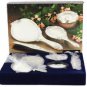 International Silver Company 1989 Silverplated 5 Pc Dresser Set Rhapsody Design