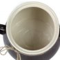 Parini Dark Brown Ceramic Handled Chili Pot w/ Lid 5 Quart