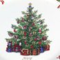 Christopher Radko Traditions Holiday Celebrations Round Salad Plate 8 1/4"