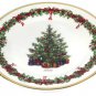 Christopher Radko Traditions Holiday Celebrations Round Salad Plate 8 1/4"