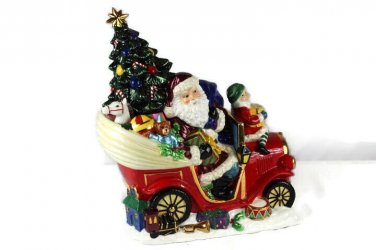 Christopher Radko Home For The Holidays Centerpiece Trim A Trio Cookie Jar