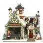 Saturday Evening Post Norman Rockwell Puppet Maker Lighted Porcelain House