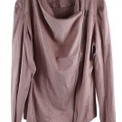 Mote Pink Women's Blazer Jacket - Casual Light Drape, Full Zip, 2XL 036